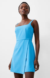 FRENCH CONNECTION STRAPPY ENVELOPE SKIRT DRESS